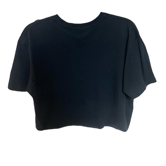 NWOT BRISCO BRANDS Retro Betty Boop Black Graphic Crop Top. Size 2XL in Juniors. - Picture 2 of 4